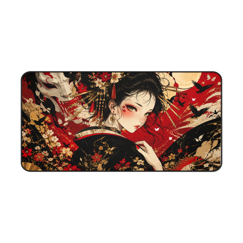 Anime Geisha  Desk Mat