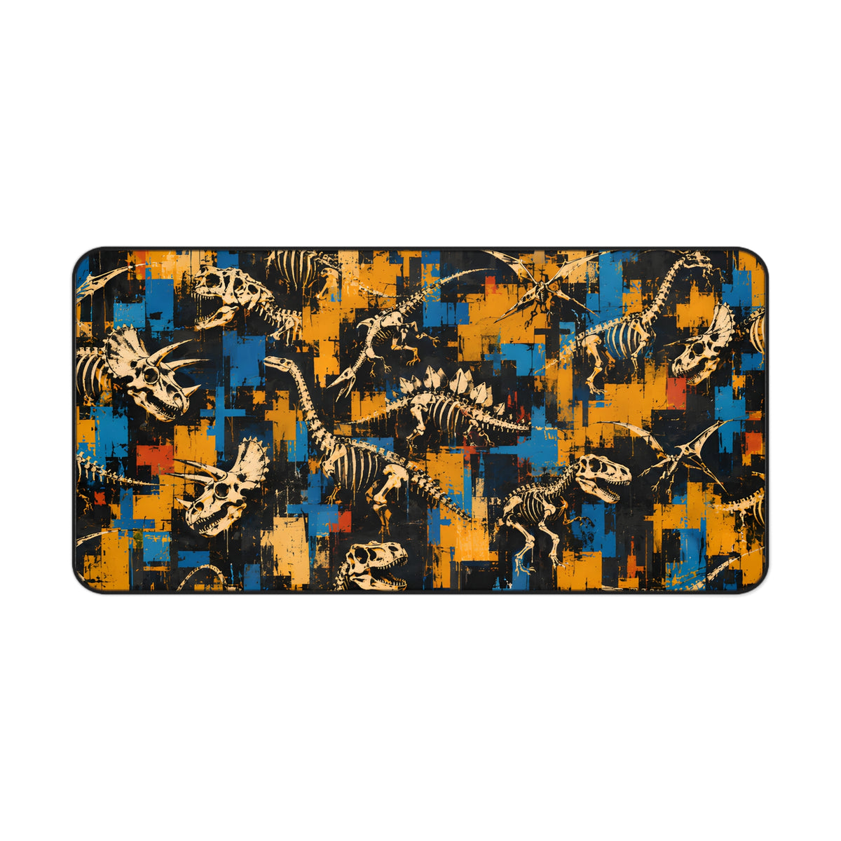 Dino Fossil Desk Mat
