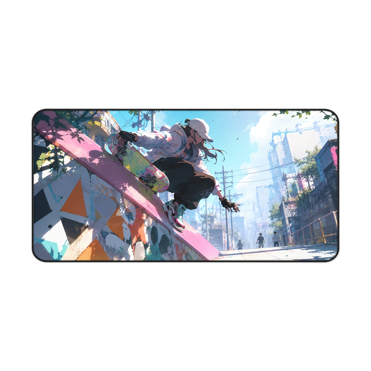 Skater Girl Desk Mat