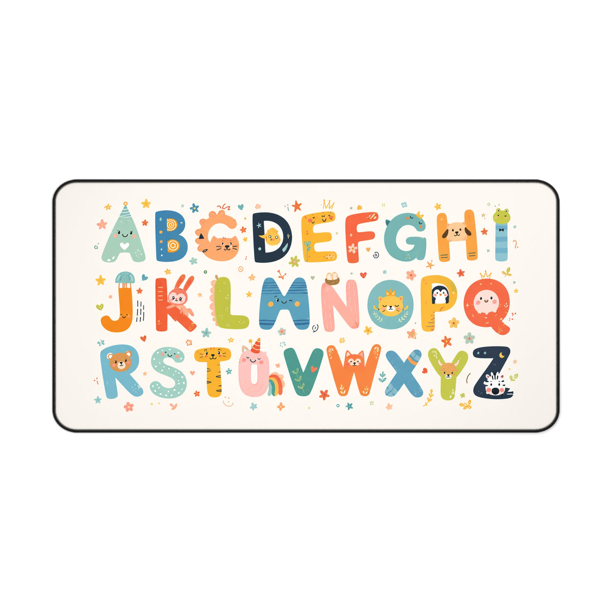 Alphabet Animals Desk Mat
