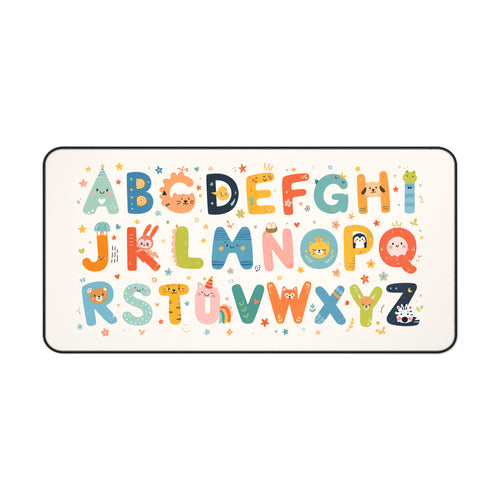 Alphabet Animals Desk Mat