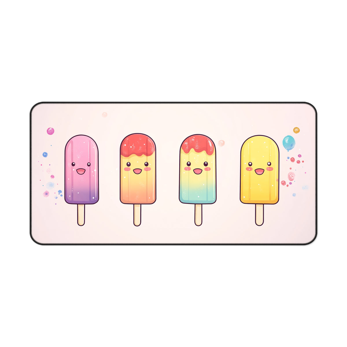 Kawaii Popsicle Desk Mat