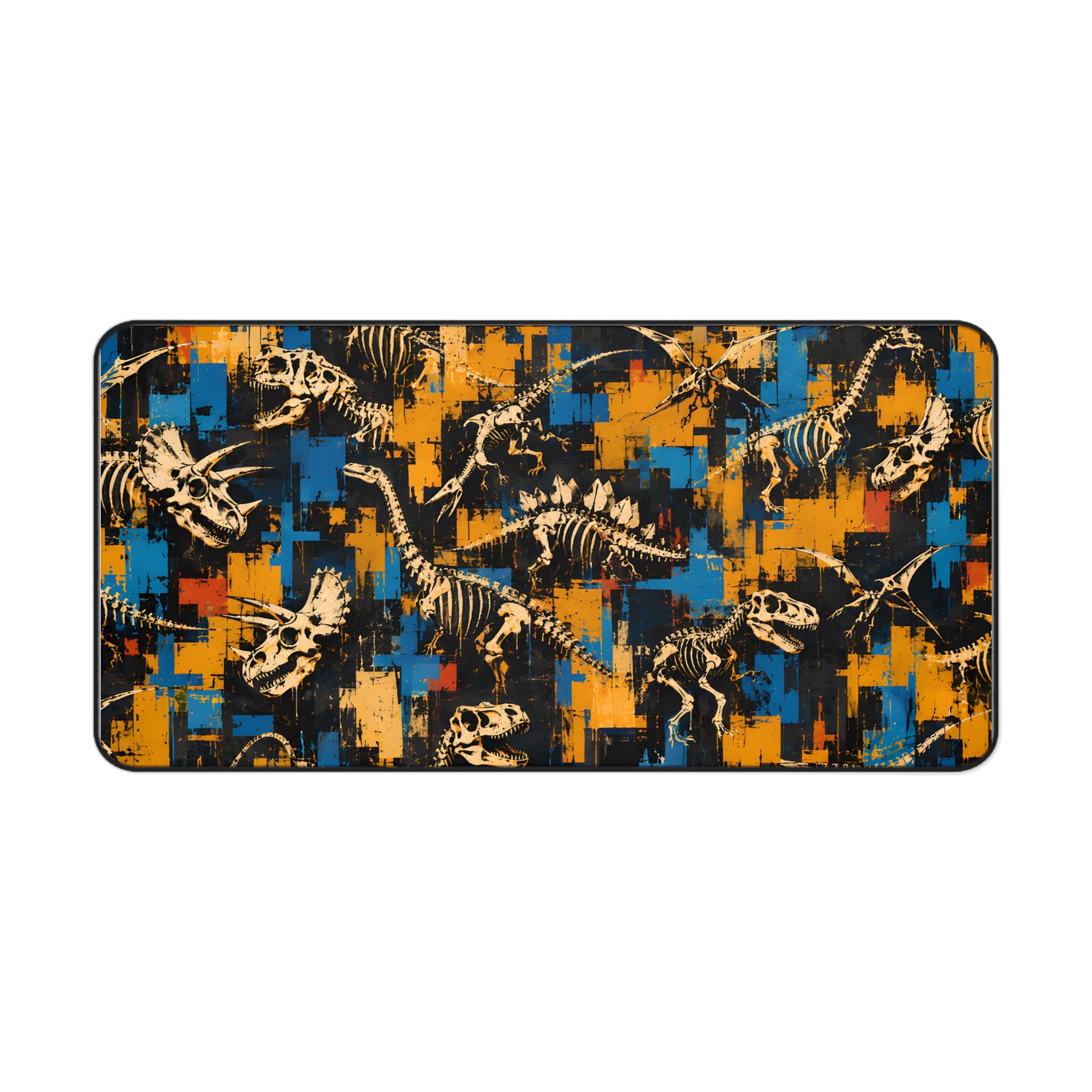 Dino Fossil Desk Mat
