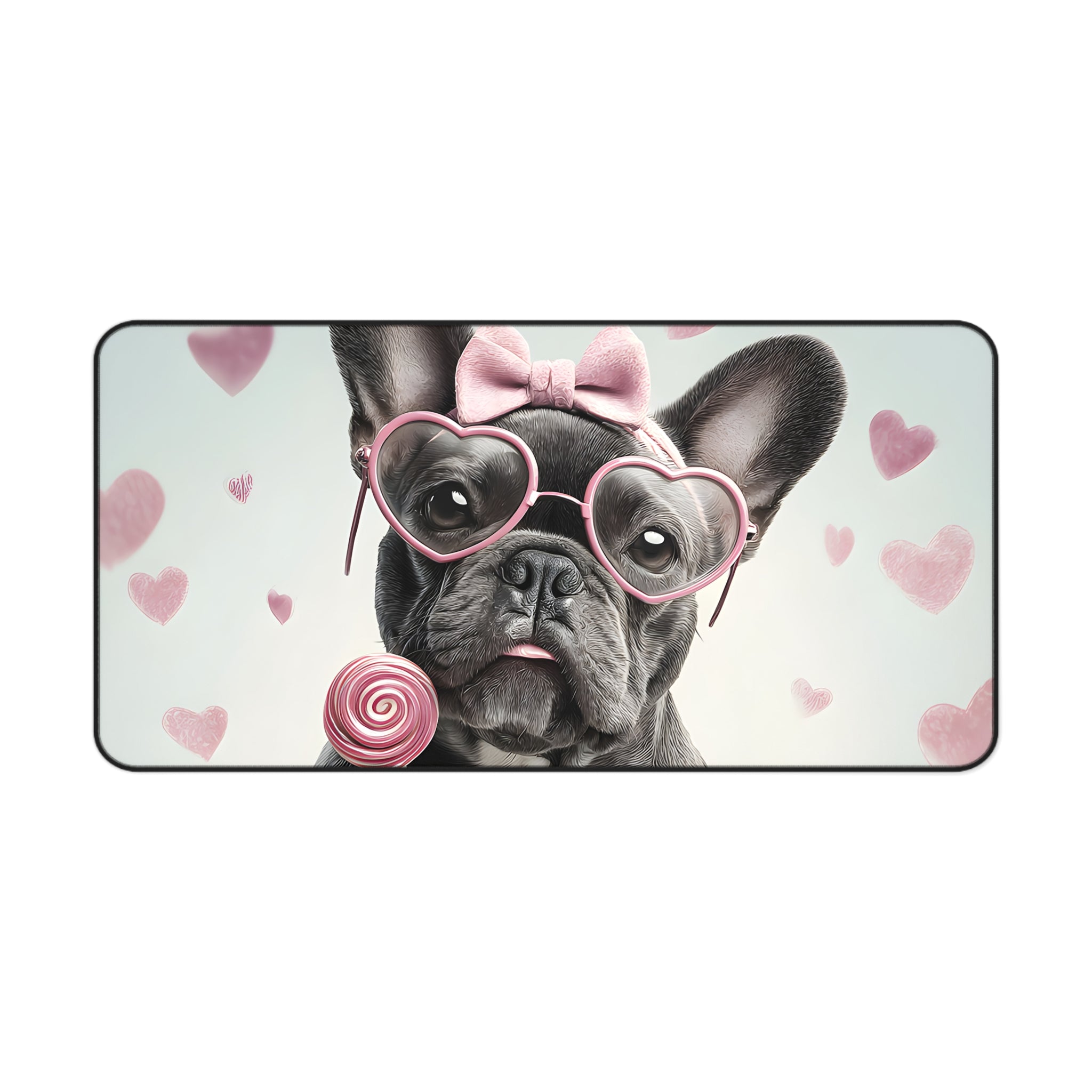Cute French Bulldog Desk Mat