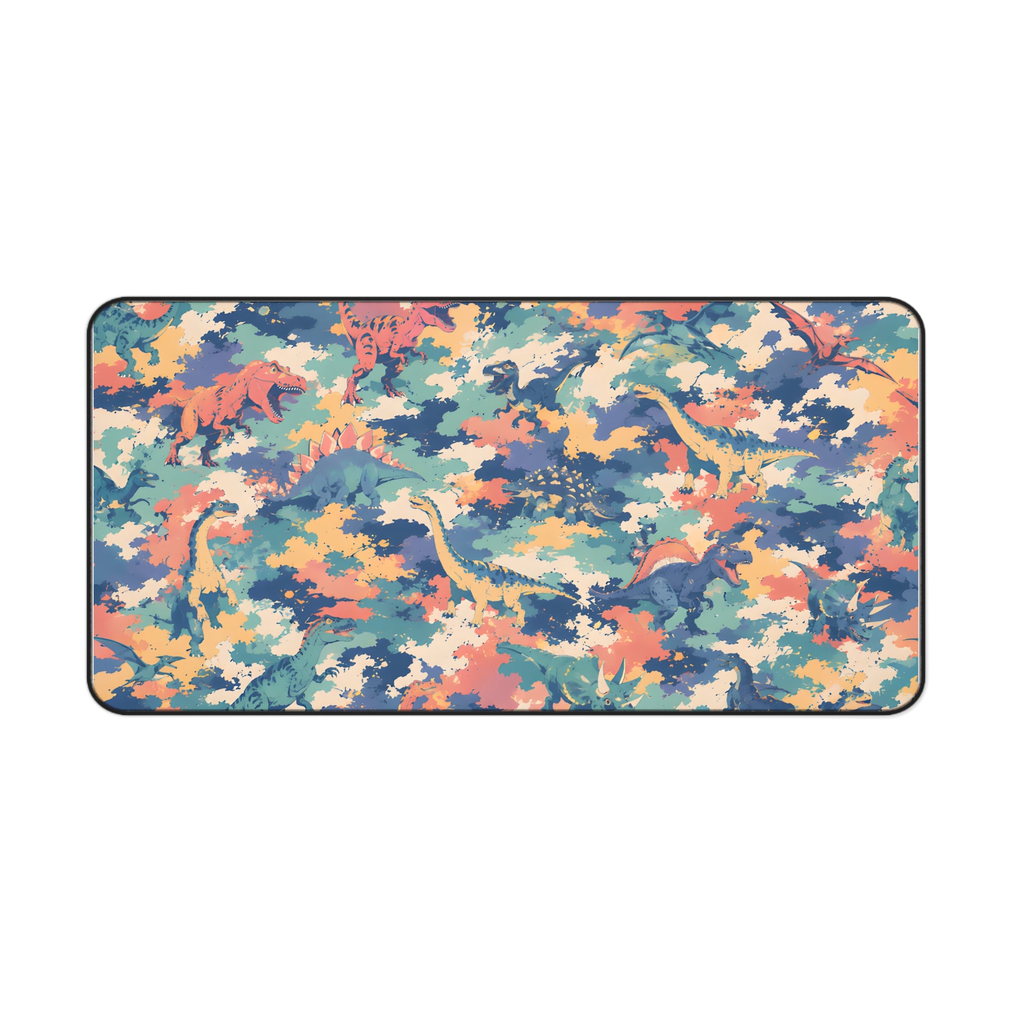 Dinosaur Camo Desk Mat