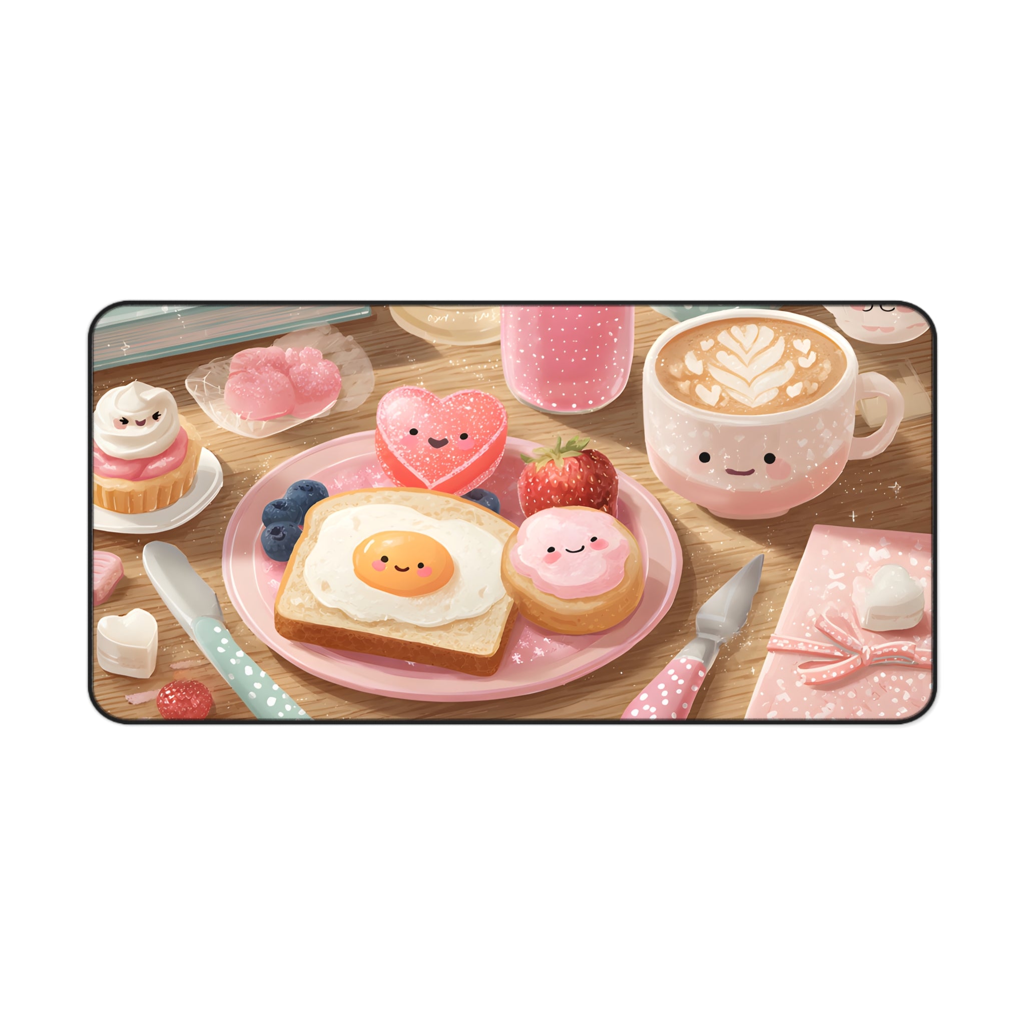Kawaii Breakfast Desk Mat