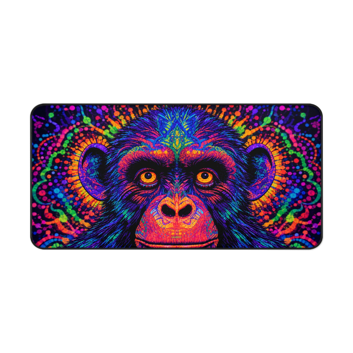 Psychedelic Chimp Desk Mat