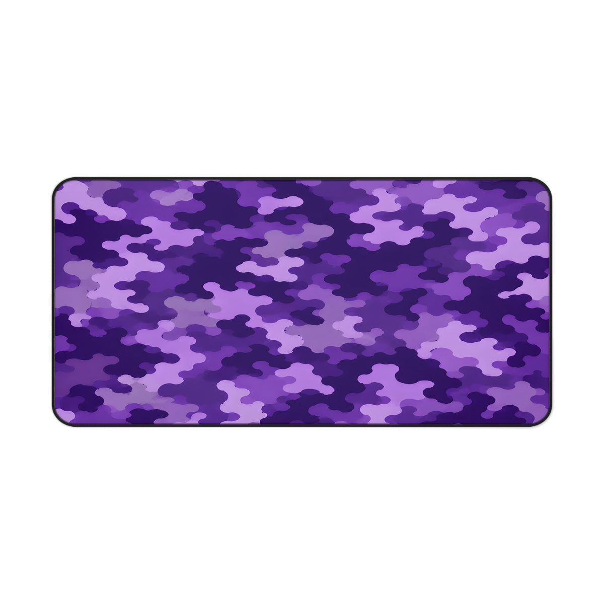 Purple Camo Desk Mat