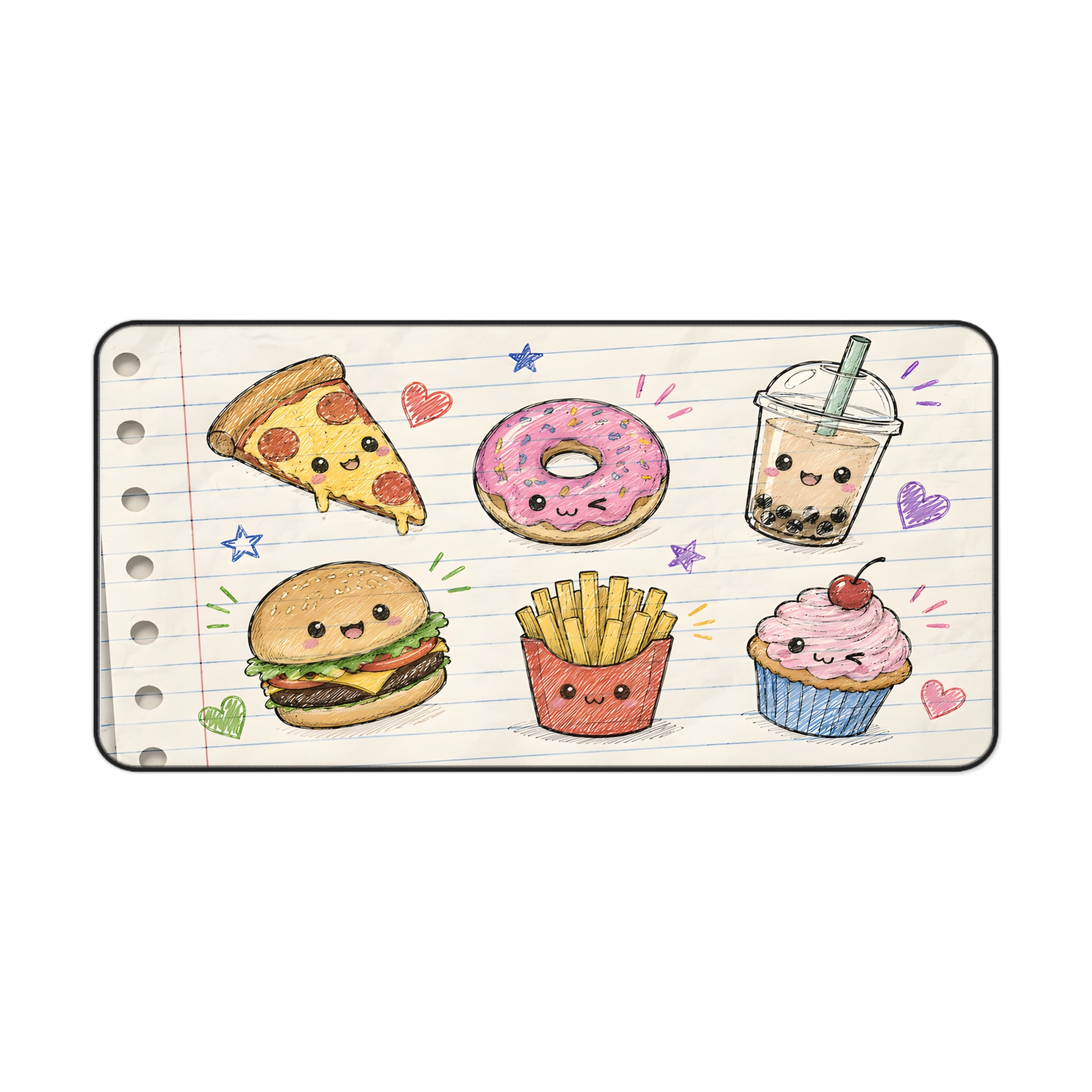 Kawaii Cute Food Desk Mat