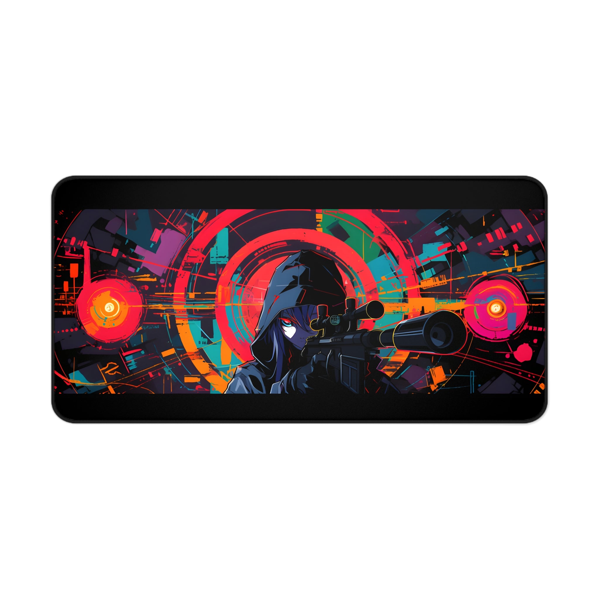 Hooded Sniper Gamer Desk Mat
