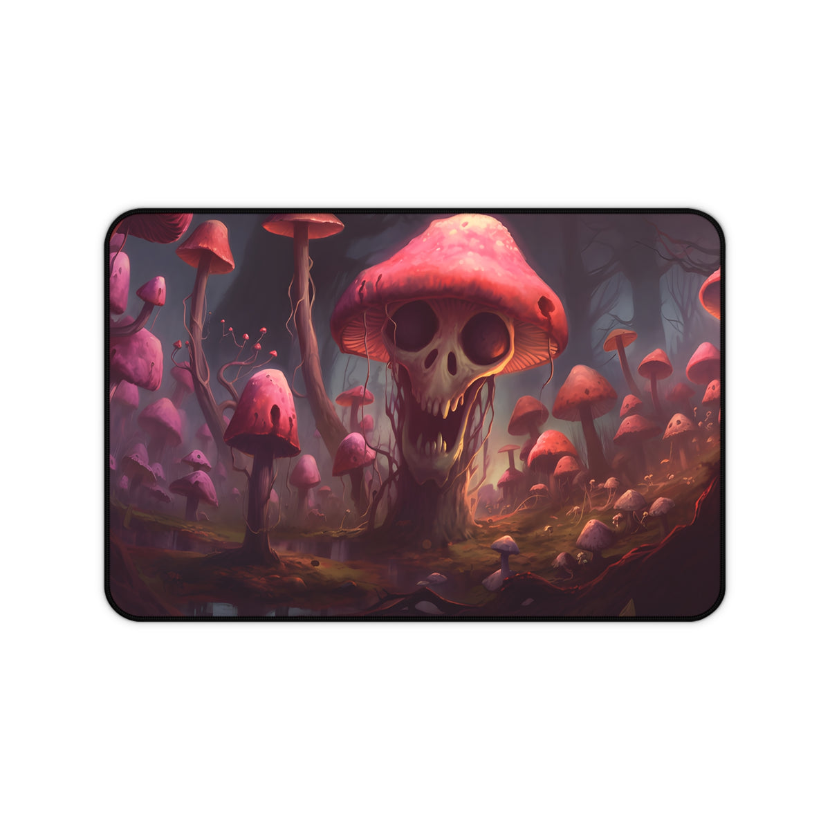 Mushroom Skull Desk Mat