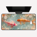 Koi Pond Desk Mat