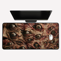 Horror Eyes Desk Mat