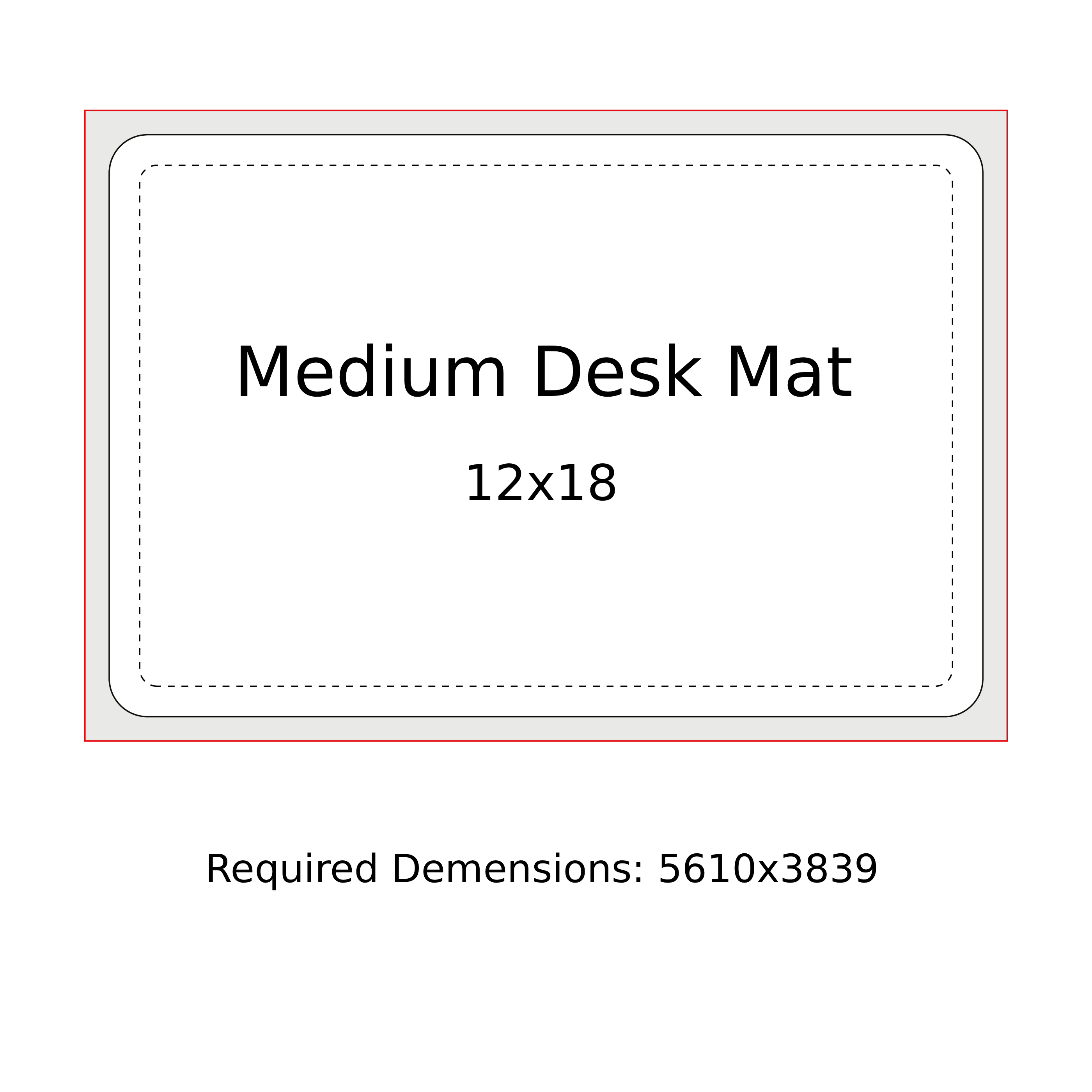 Custom Desk Mat - Medium