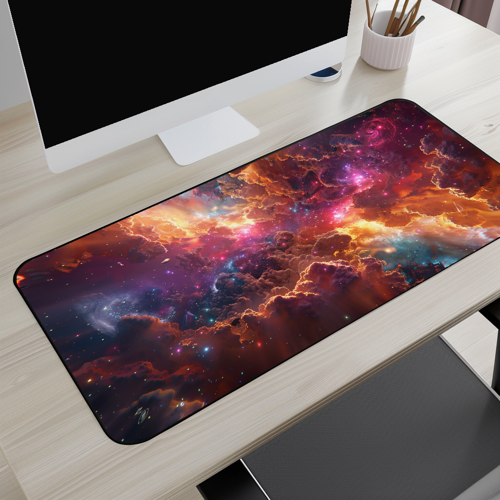 Galaxy Nebula Desk Mat