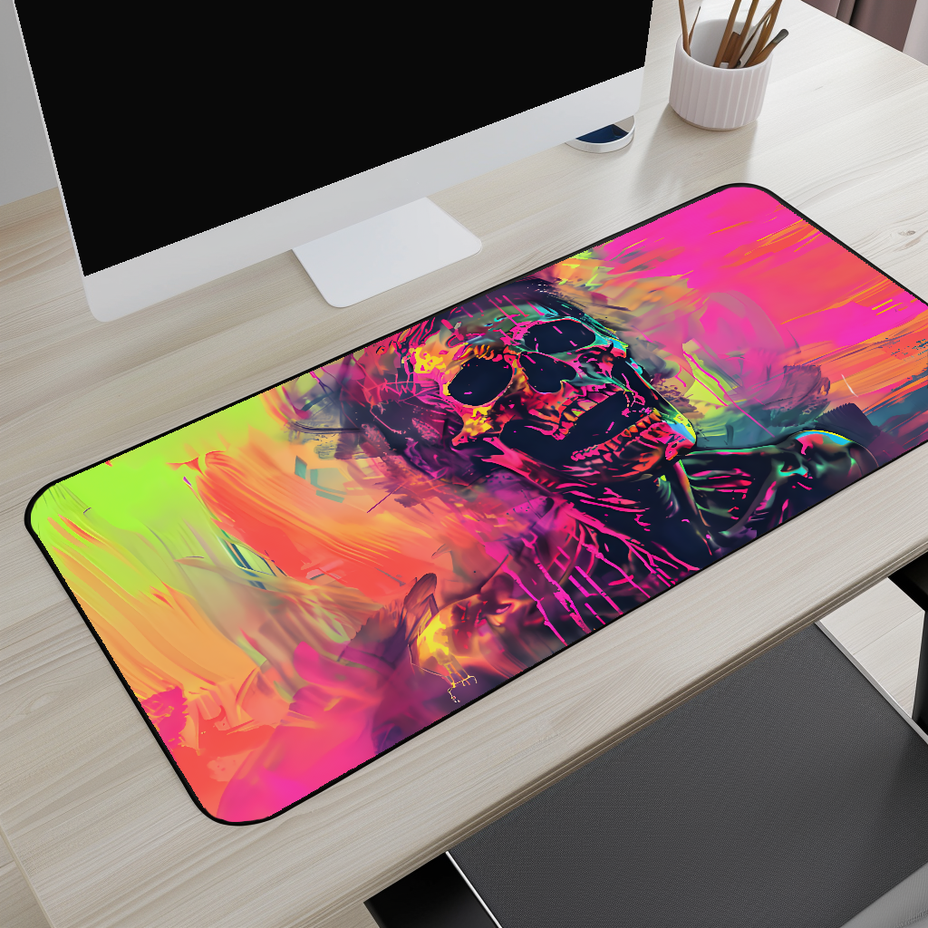Neon Zombie Desk Mat