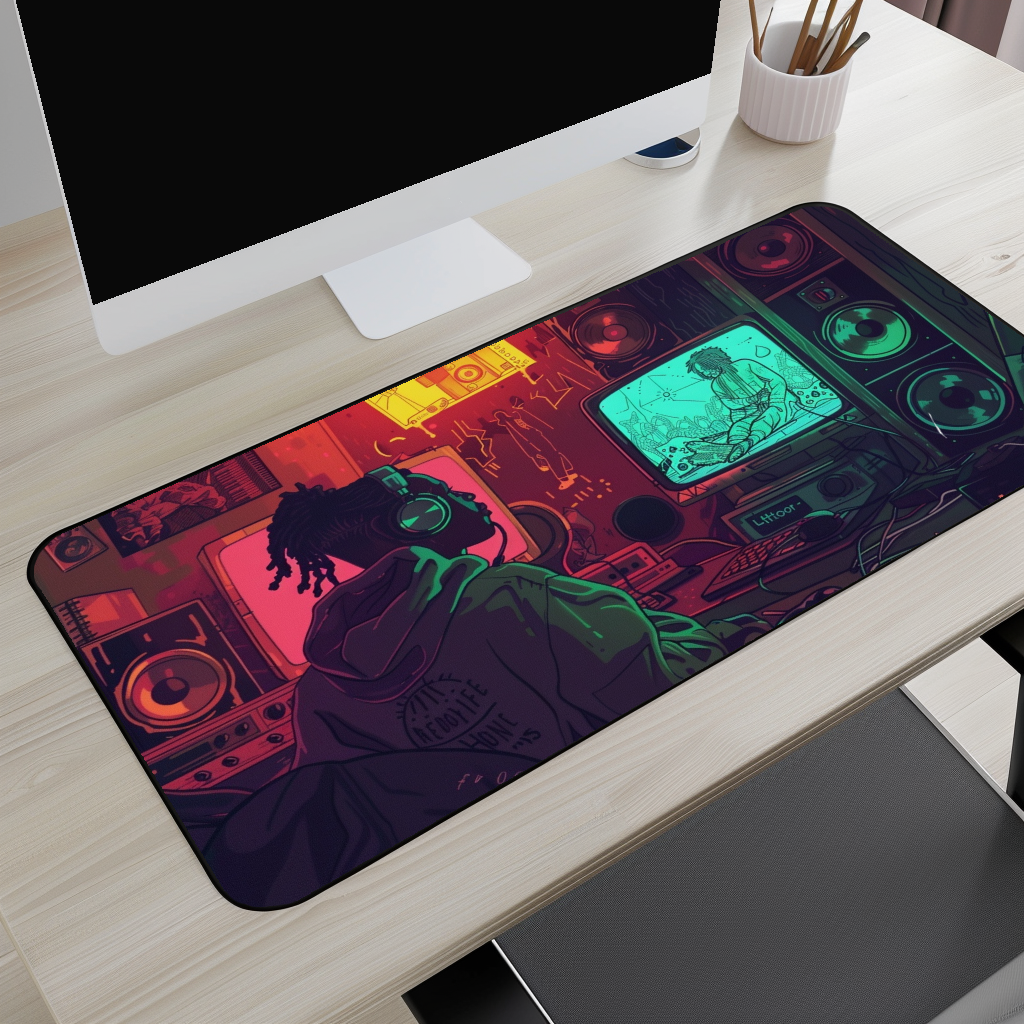 Retro Chill Desk Mat