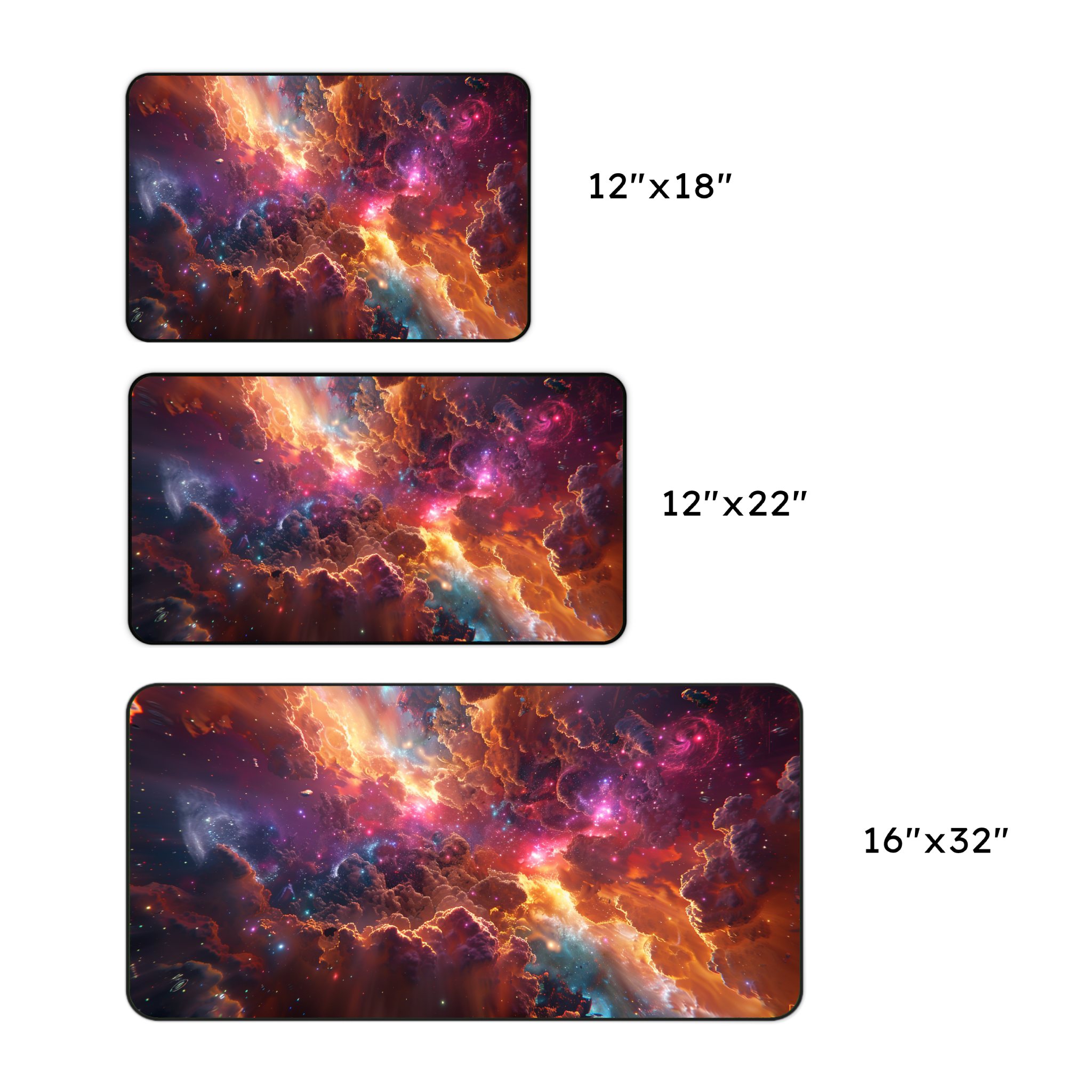Galaxy Nebula Desk Mat