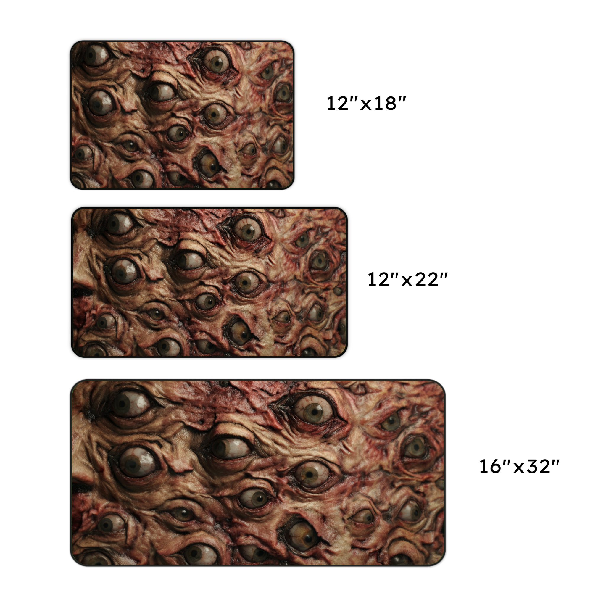 Horror Eyes Desk Mat
