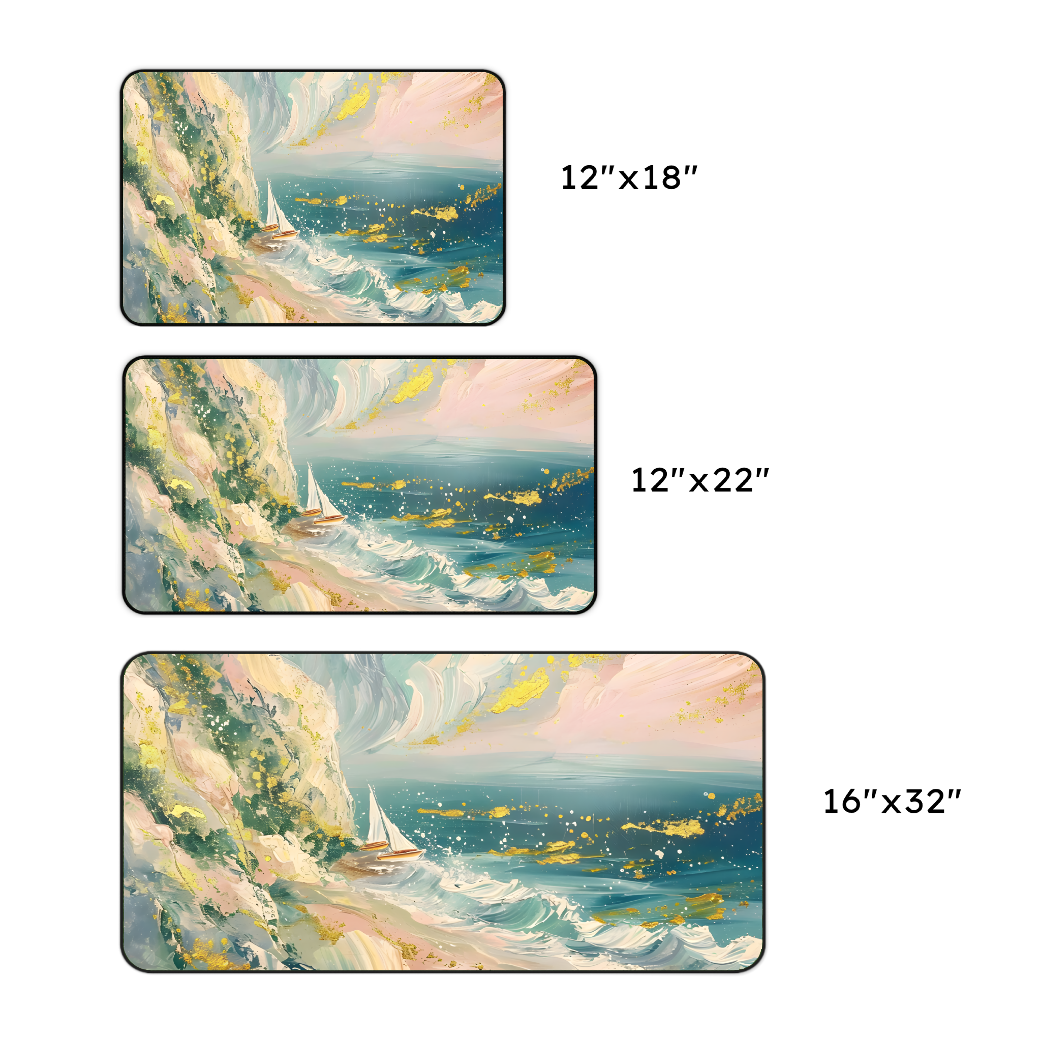 Ocean Breeze Desk Mat