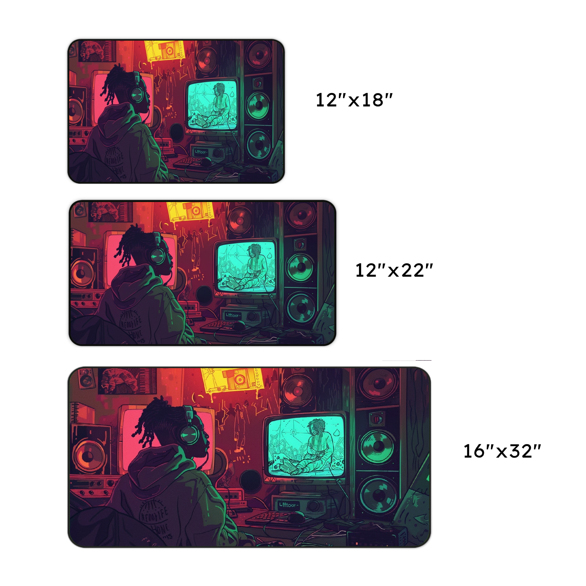 Retro Chill Desk Mat